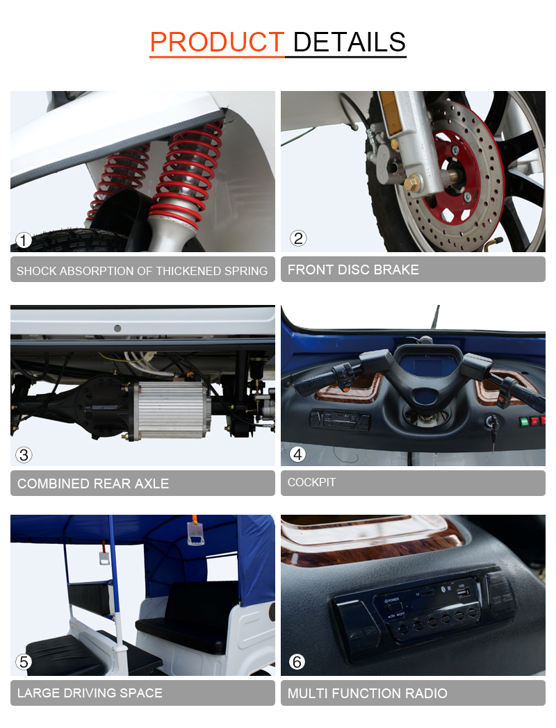 Rickshaw eléctrico YH